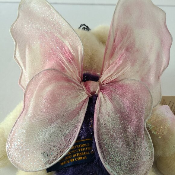 BOYDS BEAR FLORA B FLUTTERFLY PURPLE / WINGS/ ATENNA FROM 1988-2000 - Picture 6 of 15